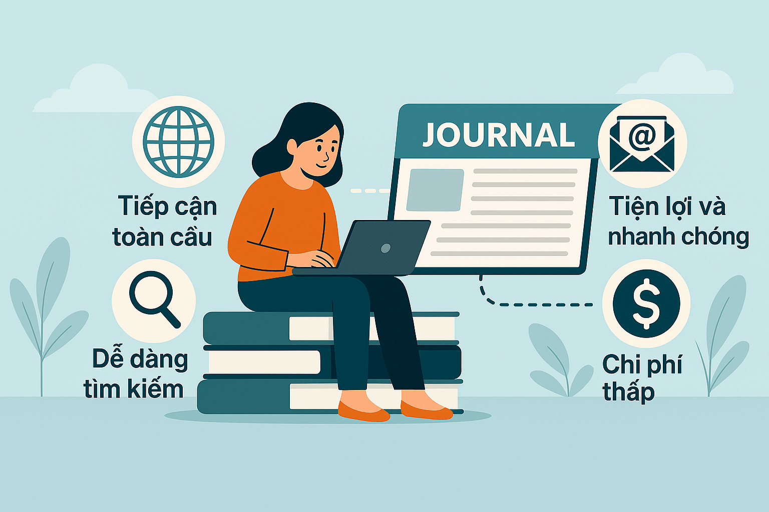 Lợi ích hệ thống xuất bản tạp chí điện tử